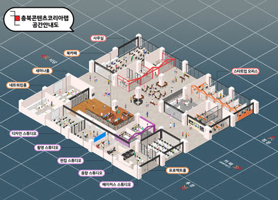 충북콘텐츠코리아랩 전경