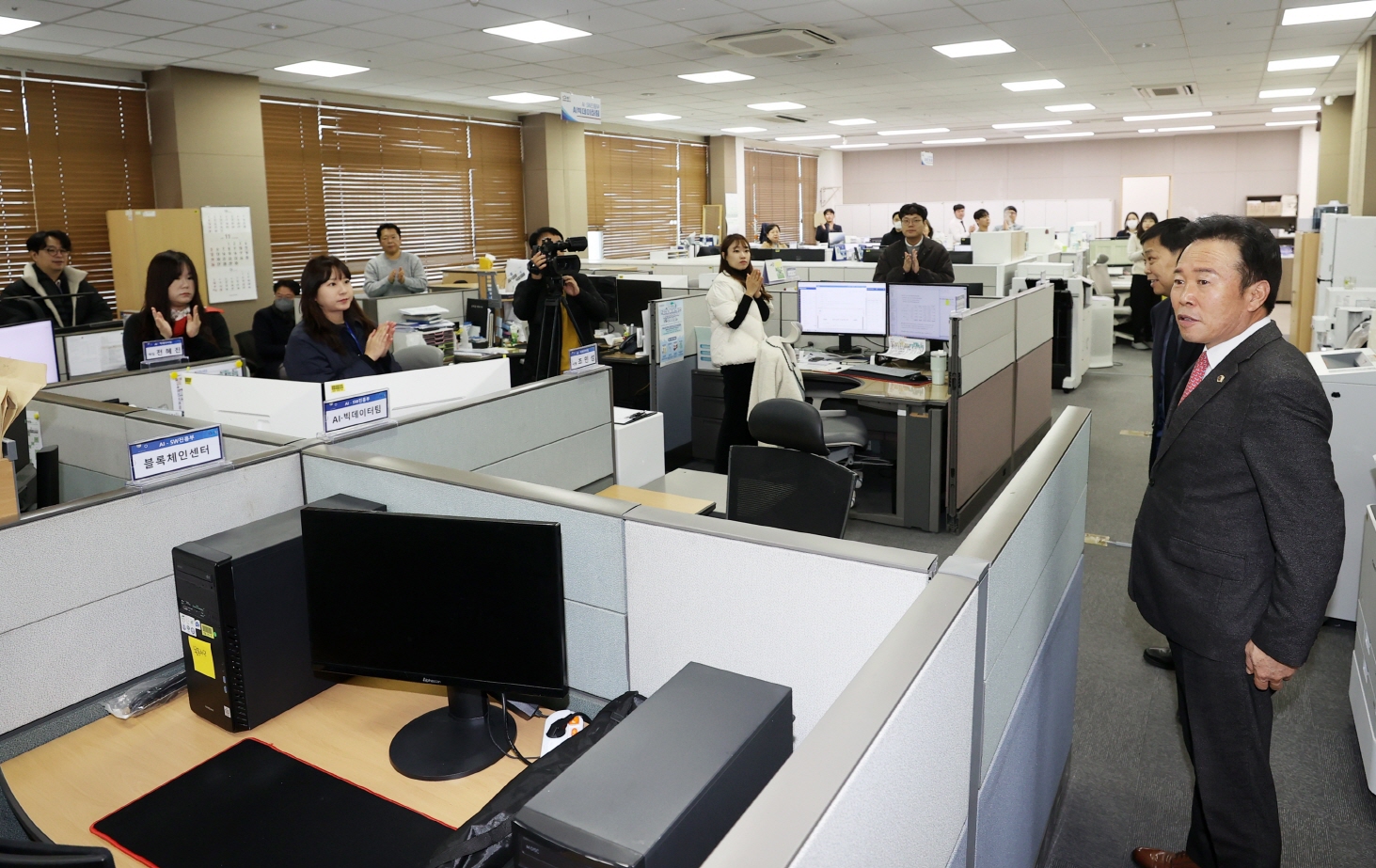 충청북도의회 의장님 방문(24.01.05.)