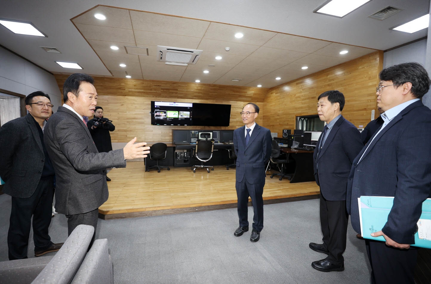 충청북도의회 의장님 방문(24.01.05.)