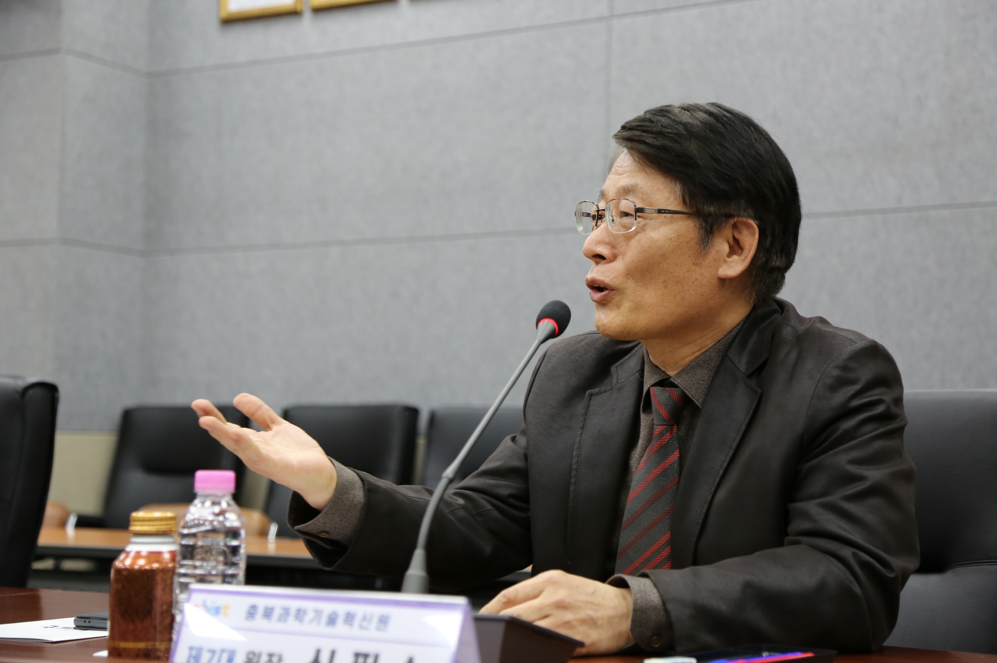 충북과기원 설립 20주년 성장을 이끈「역대 원장 초청 간담회」(24.01.17.)